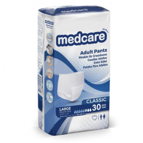 Medcare Büyük Boy (L) 30'lu Emici Külot