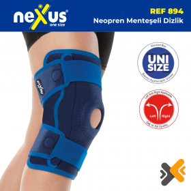 Nexus REF 894 Menteşeli Dizlik Unisex Standart
