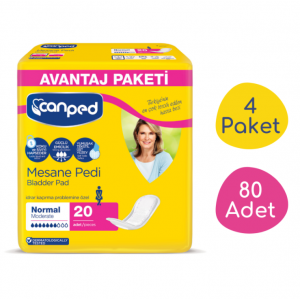 Canped Mesane Pedi Avantaj Paket 80 Adet